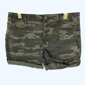 Social Standard by Sanctuary Hero Utility Camo Shorts Women's Large